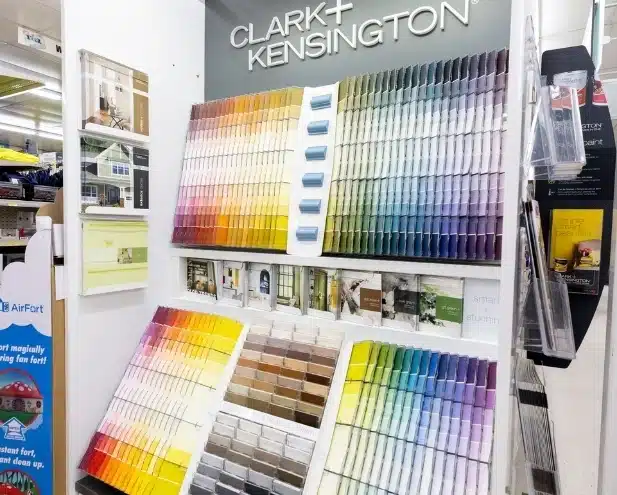 Paint swatches at Farm City Supply Paint swatches at Farm City Supply