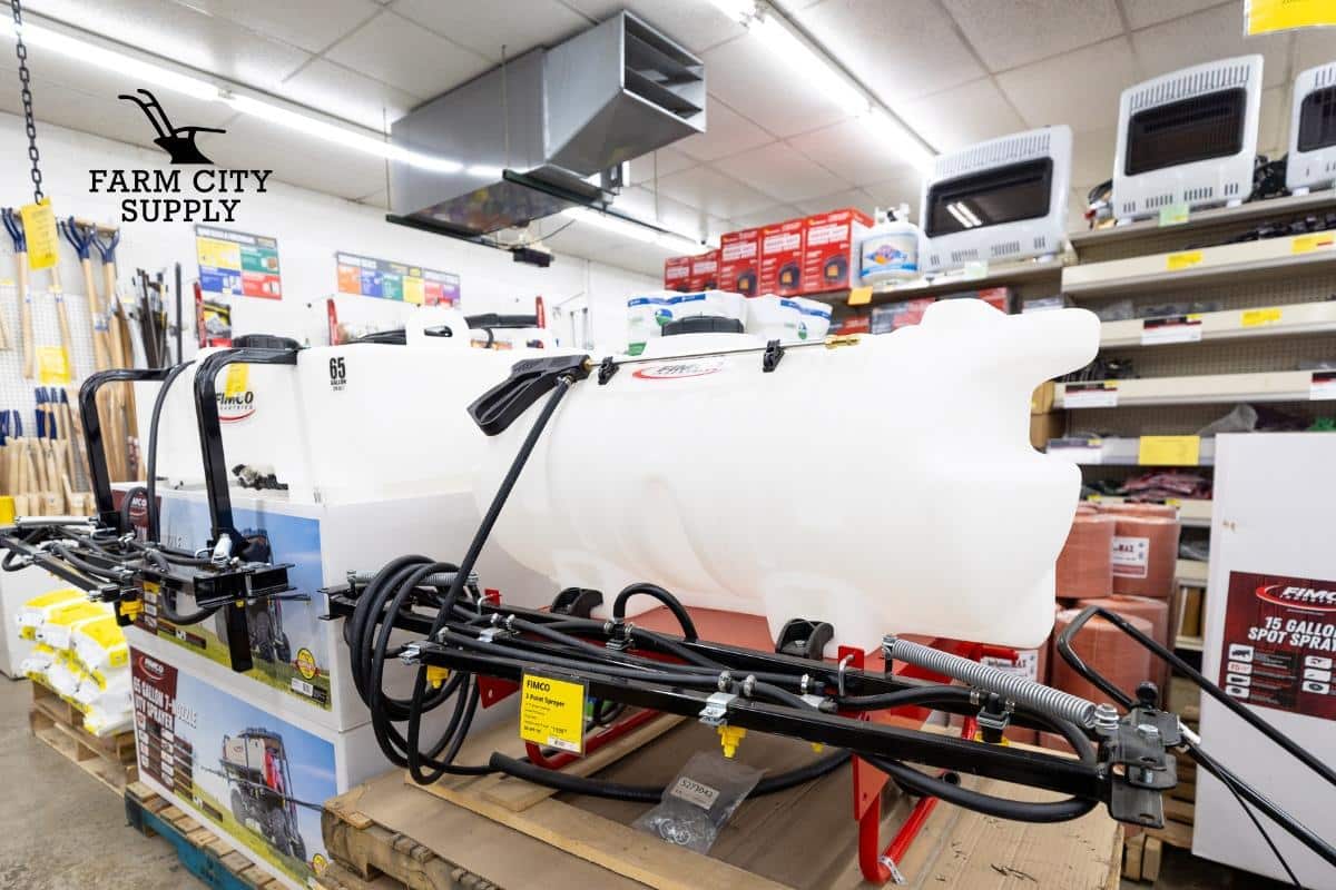 Agricultural sprayer and nozzle maintenance for spring planting