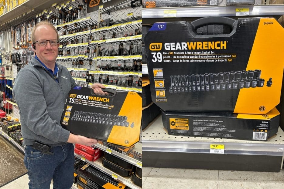 GearWrench 39 piece impact socket set