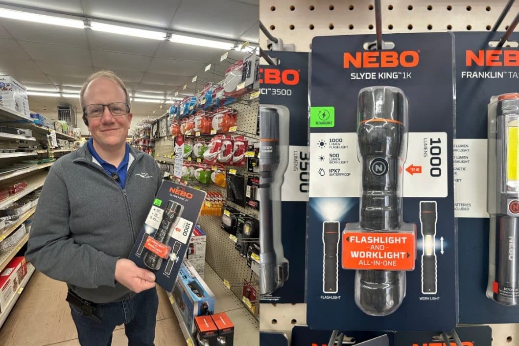 NEBO Slyde King rechargeable work light