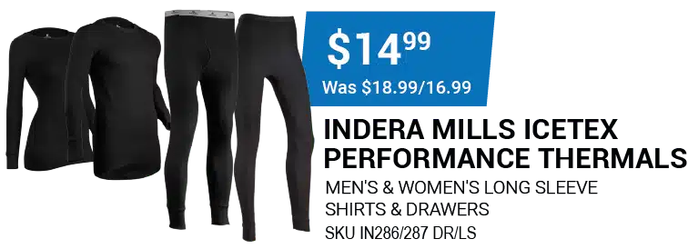 INDERA MILLS ICETEX PERFORMANCE THERMALS