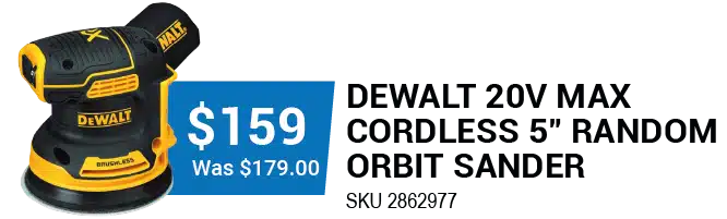 DEWALT 20V MAX CORDLESS 5