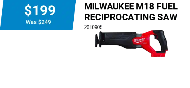 MILWAUKEE M18 FUEL RECIPROCATING SAW