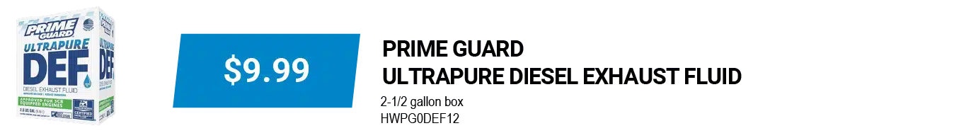 PRIME GUARD ULTRAPURE DIESEL EXHAUST FLUID