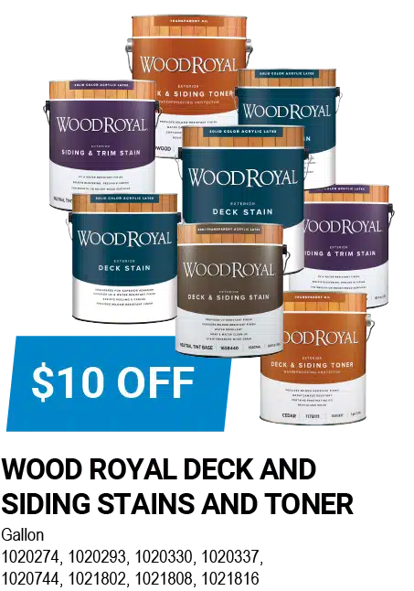 Wood Royal Stains and Toner